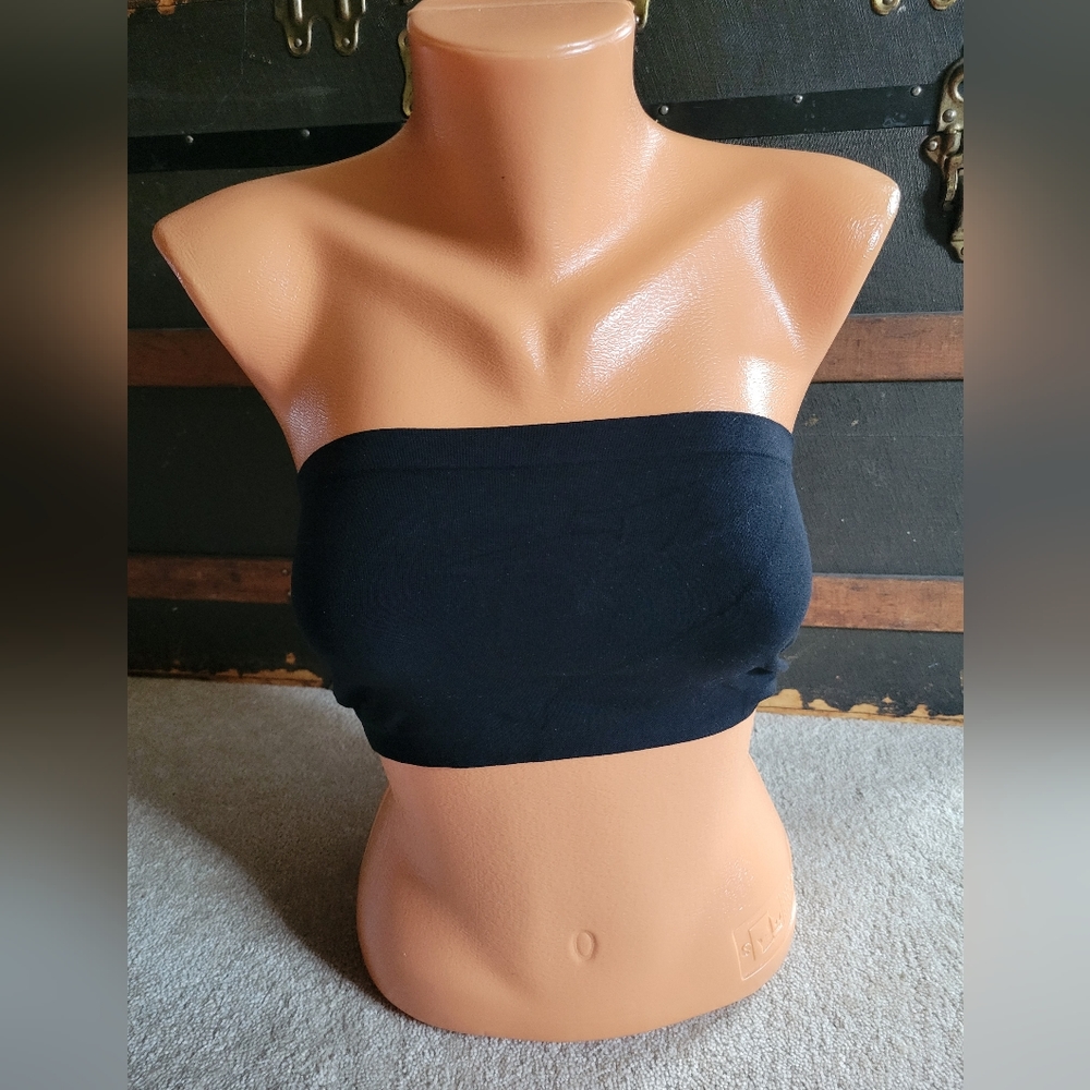 NikiBiki Black Bandeau Bra One Size